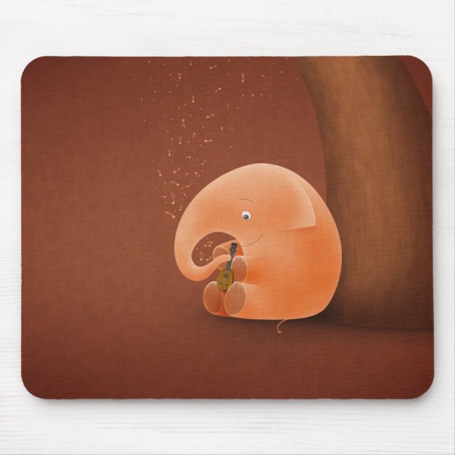 Kleiner Elefant, Big Ukulele Mousepad (Vorne)