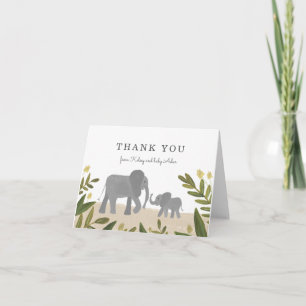 Kleiner Elefant Danke Notiz