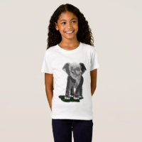 Kleiner Elefant Kids T - Shirt