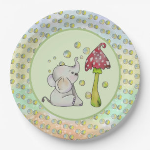 kleiner Elefant  pappteller
