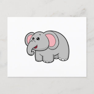 Kleiner Elefant Postkarte