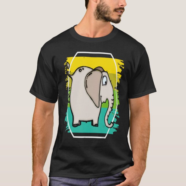 kleiner Elefant T-Shirt (Vorderseite)