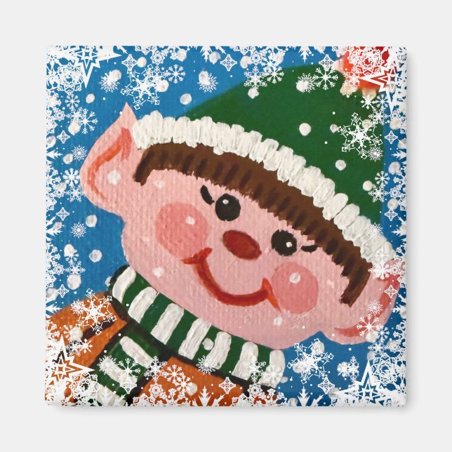 Kleiner Elf  Magnet (Vorne)