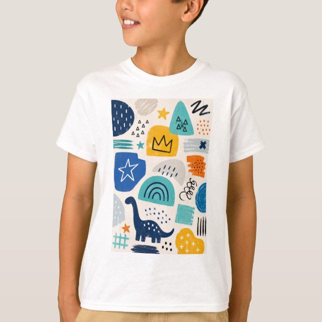 Kleiner Entdecker-Abenteuer T-Shirt (Vorderseite)