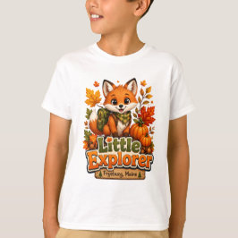 Kleiner Entdecker Fryeburg Maine Kinder T-Shirt