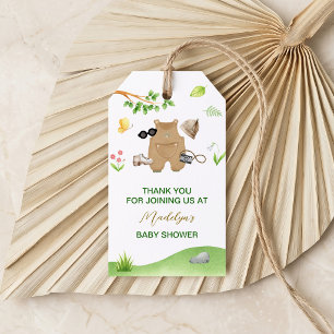 Kleiner Entdecker Wald Forst Wanderung Baby Shower Geschenkanhänger