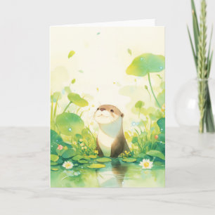 Kleiner Explorer Otter der Natur Karte