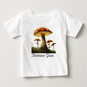 Kleiner Explorer: Pilze Galore Baby T-shirt