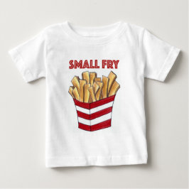 KLEINER Feinschmecker FRJ Pommes Frites Kartoffeln Baby T-shirt