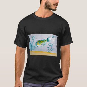 Kleiner Figure-8-Kugelfisch T-Shirt
