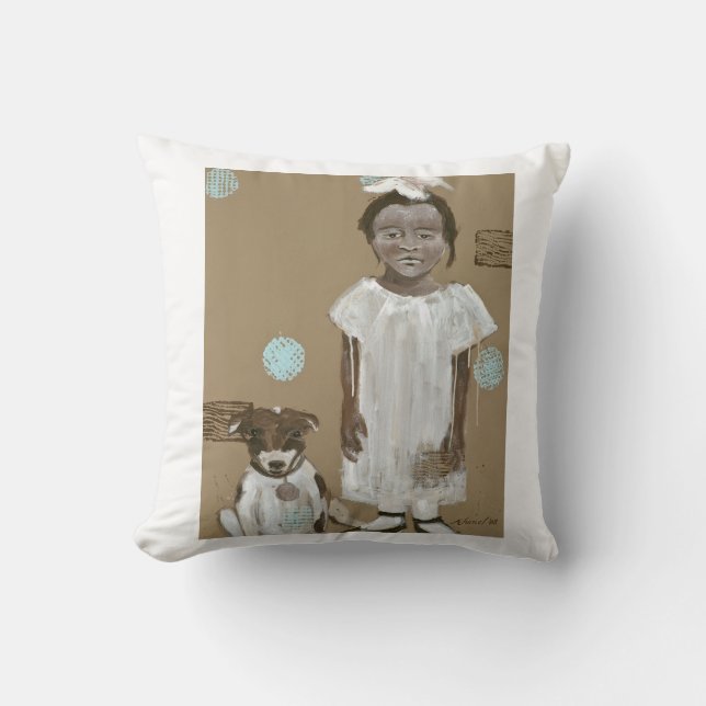 Kleiner Finger u. Chauncey Kissen (Vorderseite)