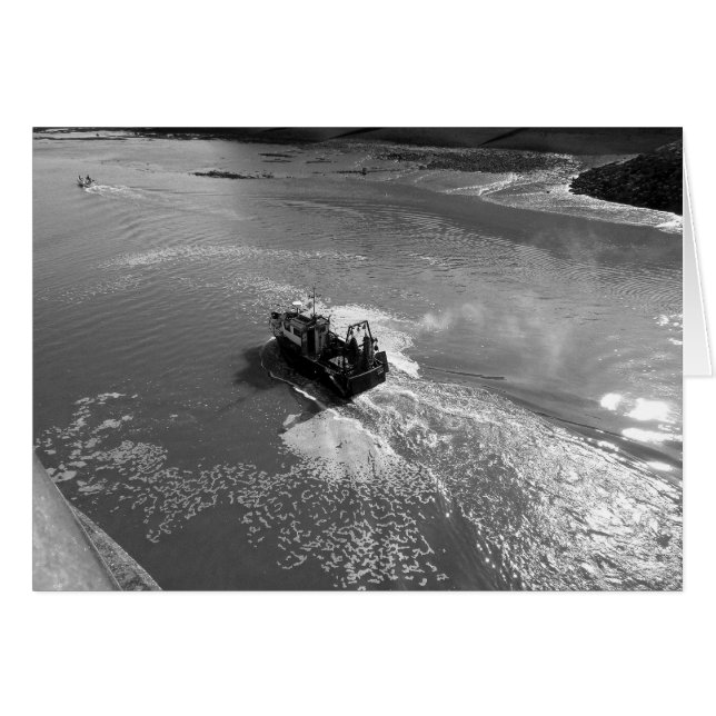 Kleiner Fischschlepper, Cardiff, Wales (Vorderseite (Horizontal))