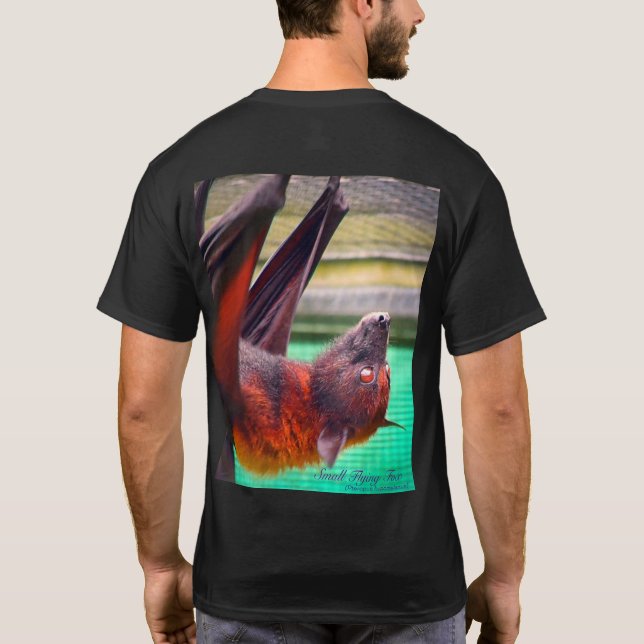Kleiner Fliegenfuchs T-Shirt (Rückseite)