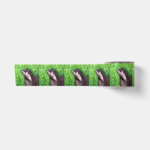 Kleiner Flussotter-Maler Satinband