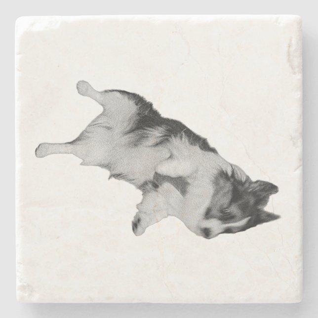 Kleiner Frieden Steinuntersetzer (Vorderseite)