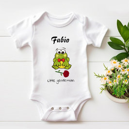 Kleiner Frosch Baby Strampler