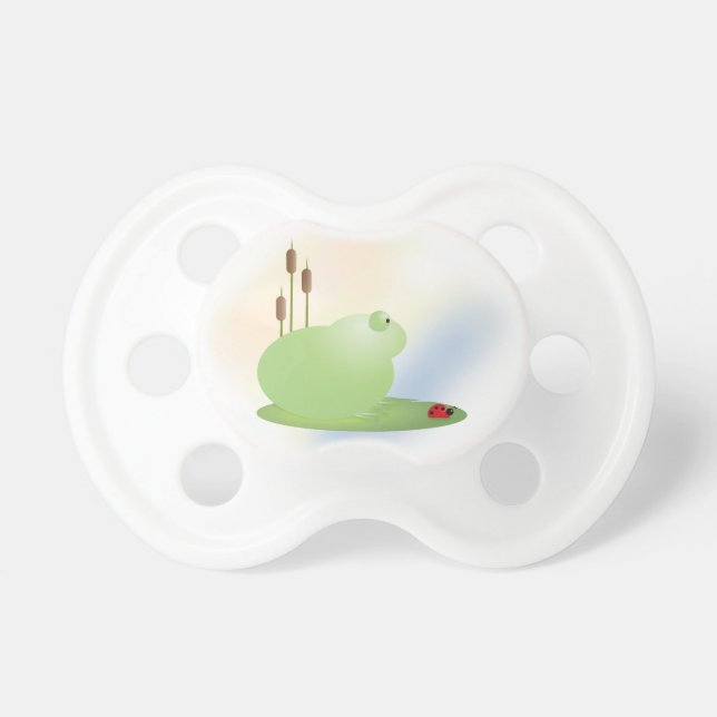 Kleiner Frosch-Schnuller Schnuller (Vorne)