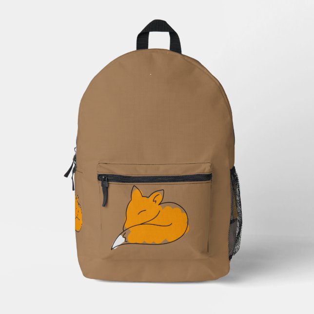 Kleiner Fuchs Bedruckter Rucksack (Vorderseite)