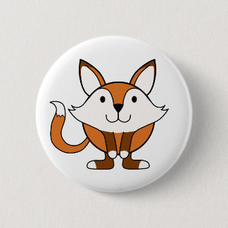 Kleiner Fuchs Button