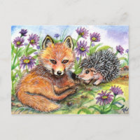 Kleiner Fuchs und Igel