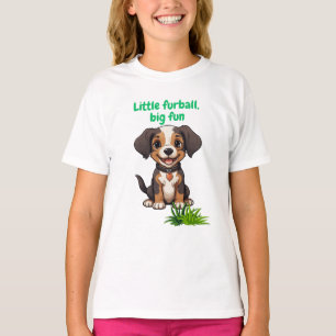 Kleiner Furball, großer Spaß T-Shirt
