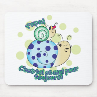 Kleiner garçon à Papa Mousepad