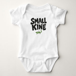 Kleiner Gecko auf Hawaii Pidgin Keiki Eidechse Baby Strampler