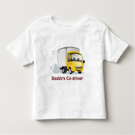 Kleiner Gelber Cartoon LKW für Kinder! Kleinkind T-shirt