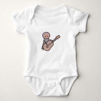 Kleiner Gitarrenbabybodysuit Baby Strampler