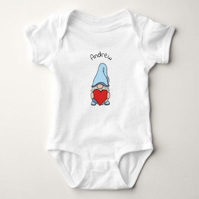 Kleiner Gnome Baby Strampler (Vorderseite)