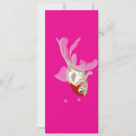 Kleiner Goldfisch -  Einladung