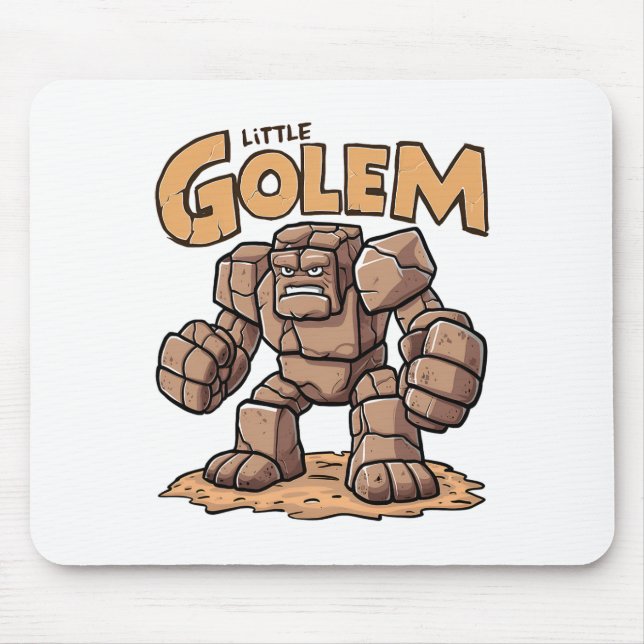 Kleiner Golem Ck Zur Schule Kid Golem  Mousepad (Vorne)