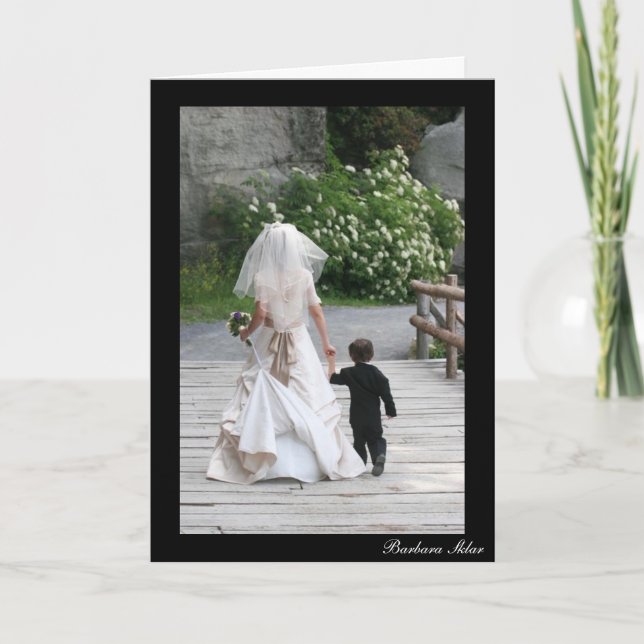 Kleiner Groom Karte (Vorderseite)