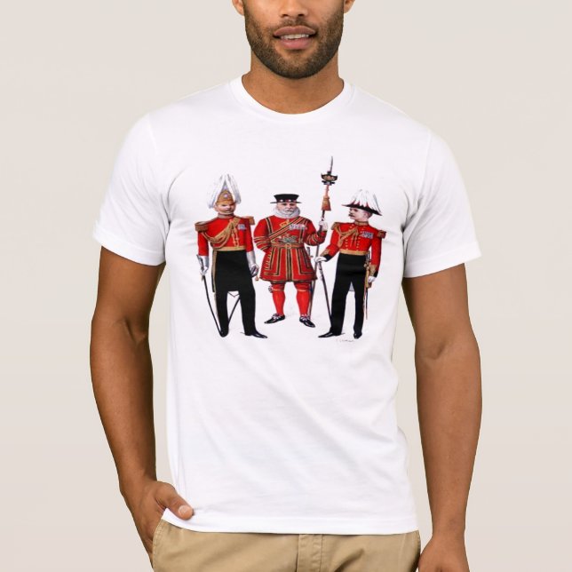 Kleiner Grundbesitzer des Schutz-Tower von London T-Shirt (Vorderseite)