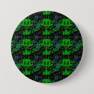 Kleiner grüner Teufel Button