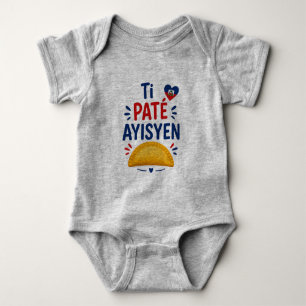Kleiner haitianischer Patty-Bodyanzug Baby Strampler