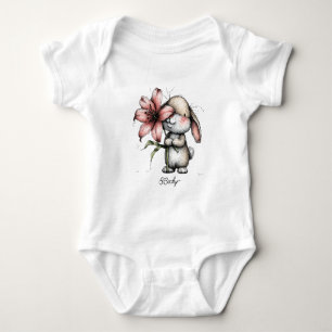 Kleiner Hase Baby Strampler