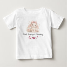 Kleiner Hase wird Eins Geburtstags-Shirt