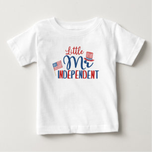 Kleiner Herr Unabhängig, 4. Juli Baby T-shirt