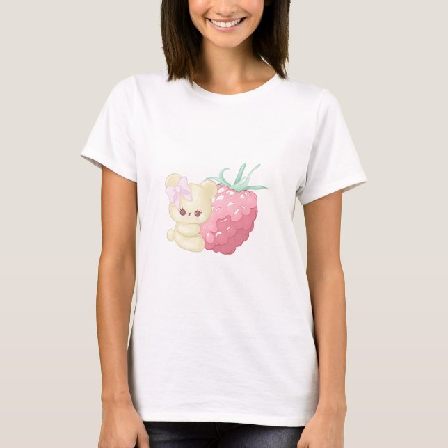 Kleiner HimbeerSüsse-Bär T-Shirt (Vorderseite)