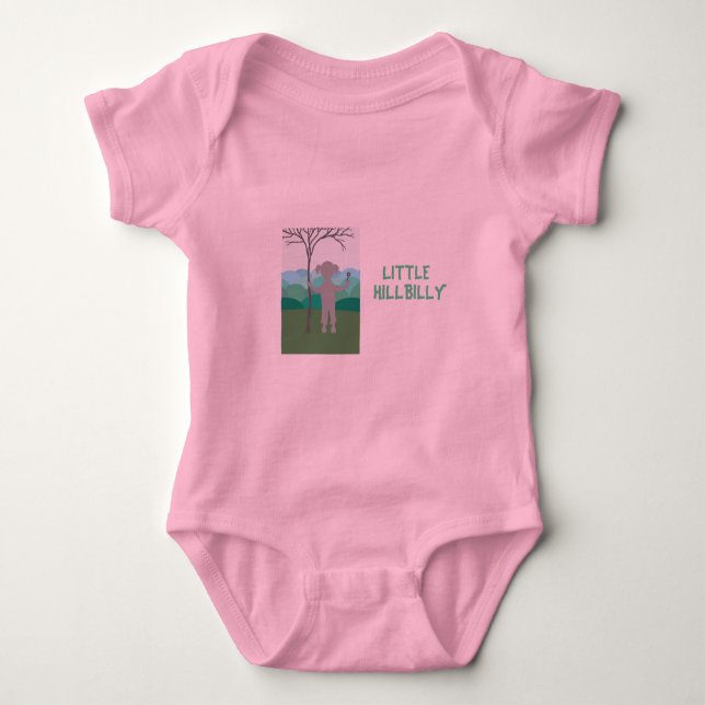 Kleiner Hinterwäldler Baby Strampler (Vorderseite)