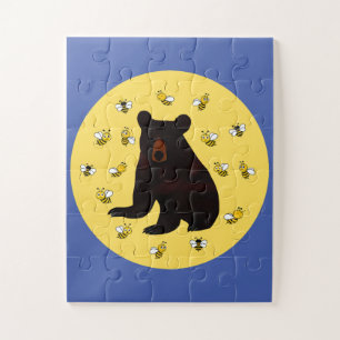Kleiner Honigbienenbär Puzzle