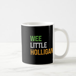 Kleiner Hooligan-Grunge-Kleinkind Jungen St. Patri Kaffeetasse