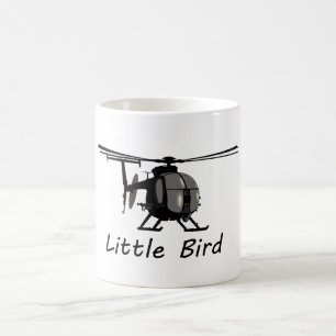 Kleiner Hubschrauber des Vogel-MH-6 Kaffeetasse