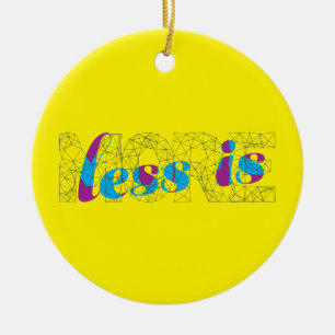 Kleiner ist Minimalistischeres Keramikornament