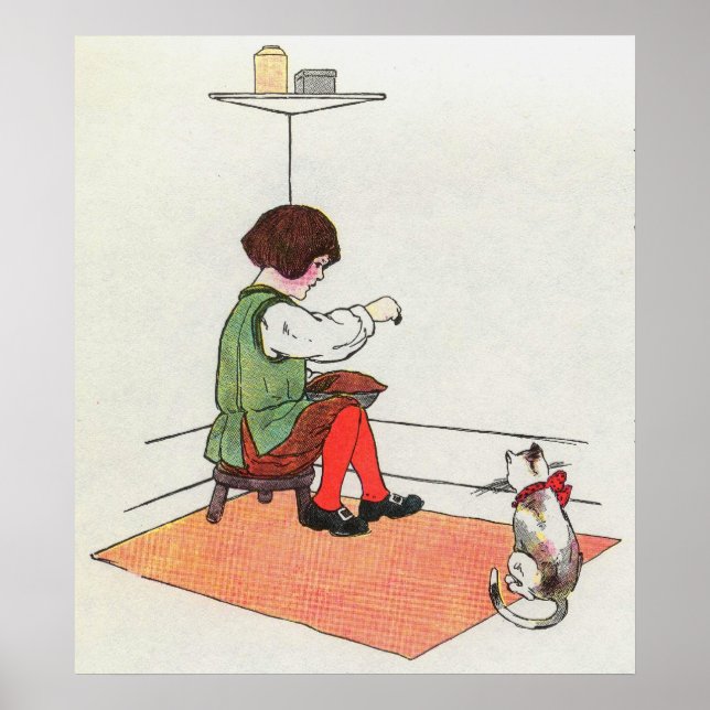 Kleiner Jack Horner Sat in der Ecke Poster (Vorne)