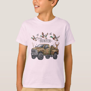 Kleiner Jäger Camouflage LKW - Enten, Rehe und Out T-Shirt