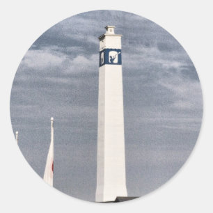 Kleiner Joe-Turm in Corning NY Runder Aufkleber