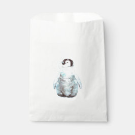 Kleiner Kaiserpinguin Aquarell Geschenktütchen