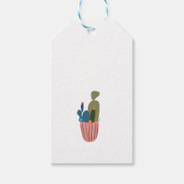 Kleiner Kaktus Geschenkanhänger